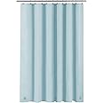 Light Blue Shower Curtain Liner - Premium PEVA Shower Liner for Bathroom, BPA & PVC Free, No Chemical Smell, Lightweight Standard Size Bath Curtain with 3 Magnets, Metal Grommets - Light Blue
