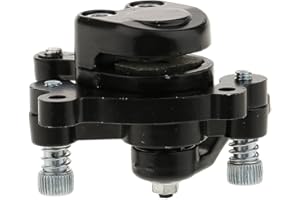 MERIGLARE Gazechimp 1pcs Noire Étrier De Frein à Disque Arrière Plaquettes Pour 49cc 47cc Mini-pocket Bike Fusée Atv Quad Motocyclette Véhicules En Métal