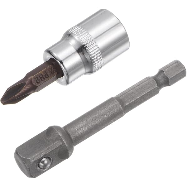 uxcell PZ2 Bit Socket, 3/8