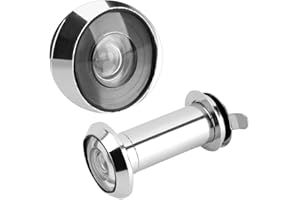 FDIT Wizjer szerokokątny 220 ° z ekranem zapewniającym prywatność Wziernik 220 stopni Zabezpieczenie wizjera Kąt widzenia szpieg szerokokątny do drzwi 35-55 mm z mocną osłoną prywatności OPAKOWANIE WIELOKROTNEGO UŻYTKU