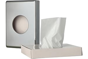 MEDI-INN+ Medi-Inn - Dispenser di sacchetti igienici con sacchetti igienici per una facile rimozione di assorbenti igienici, salvaslip e tamponi (1 dispenser cromato + 30 sacchetti igienici)