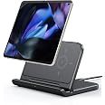 SwanScout 503S Caricatore Wireless Per Galaxy Z Fold 7/6/5/4/3/2 E Pixel 9 Pro Fold – Supporto Regolabile Con Tripla Bobina E Ricarica Sicura - 2