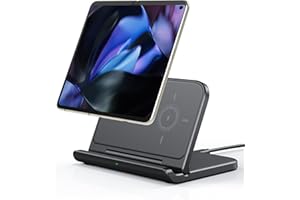 ‎SWANSCOUT SwanScout Bezprzewodowa Ładowarka do Samsunga Z Fold 6, Składana Stacja Ładująca do Pixel 9 Pro Fold/Galaxy Z Fold 5/ Z Fold 4/3/2, Bezprzewodowa Stacja ładująca Samsung do Galaxy Z Fold serii
