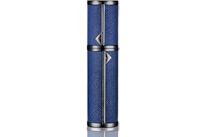 BRARIOS Rozpylacz do perfum, do ponownego napełnienia, 5 ml, butelka z rozpylaczem, mała butelka do perfum, pusta na podróż (B-Navy Blue)