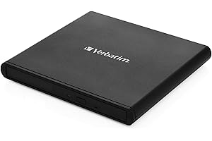 Verbatim 53504 - Rewriter DVD móvil USB 2.0, Color Negro