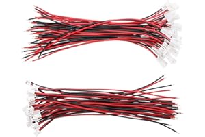 YIXISI 25 Paare JST 1.25mm 2-Pin Mikro Elektronik Männlichen und Weiblichen Steckverbinder Stecker Kabel