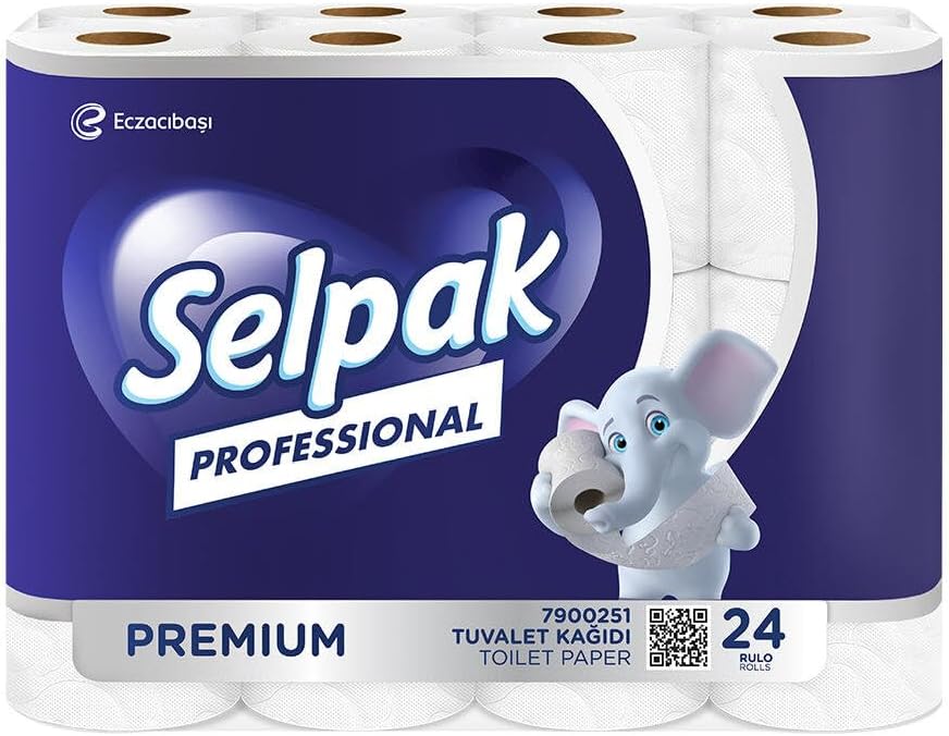Selpak Professional Premium Tuvalet Kağıdı, 24 Rulo