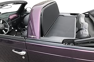 Aperta Windschott passend für Chrysler PT Cruiser 100% Passgenau OEM Qualität Schwarz Windstop Windabweiser