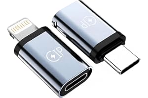 AZUXREZA Adattatore da USB C a Lightning, adattatore di carica rapida da 27W USB C femmina a iOS PD compatibile con iPhone14/13/12/11/11pro max/XR/XS/X/8/i-Pad Pro, convertitore di cavo di ricarica MacBook