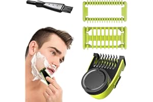 DNMH Lame Di Ricambio e Inserti Per,One1Blade,Tagliacapelli Viso,14 Impostazioni Di Lunghezza Da 0,4 Mm a 10 Mm