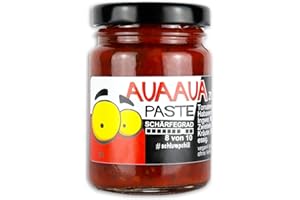 Schlump-Chili⎥AUA AUA® XL Paste⎥sehr scharfe Habanero-Chili Paste mit Ingwer (1 x 90g)