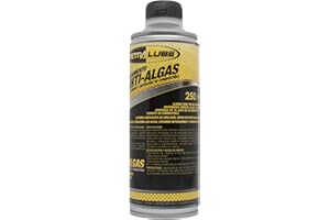 TETRA LUBE Tratamiento Diesel Anti-Algas. 250ml. Aditivo Diesel Anti-Algas. Tratamiento Antialgas Depositos de Combustible. Producto Fabricado en España 100%.