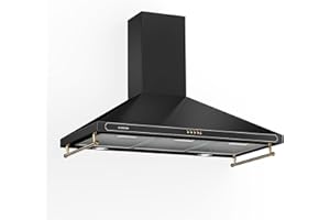 Klarstein Dunstabzugshaube für die Küche, Abzugshaube Umluft/Abluft, Dunstabzugshaube 90 cm, Dunstabzugshaube mit Spülmaschinenfestem Filter, Dunstabzug Leise, Dunstabzugshauben mit 645m³/h Luftstrom