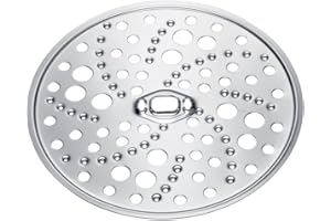 Bosch Electroménager - MUZ45RS1 Disque à râper épais inox Accessoire pour râpeur/éminceur des robots culinaires Bosch séries MUM4 et MUM5