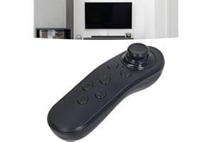 Tonysa Manette de Jeu VR pour iOS, Android, PC, Télécommande VR sans Fil Manette de Jeu 4 Modes Télécommande Joystick Manette de Jeu Moderne pour Téléphone, Ordinateur de Bureau, (Noir)