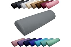 Vivezen - Drap Housse de Protection en éponge pour Coussin Demi-Rond 66 cm x 22 cm x 12 cm de Table de Massage - Plusieurs Coloris