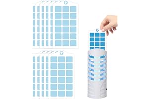 DICHROMA 12 Pack Flying Insect Trap Refill Compatible with VEYOFLY VF02 Fruit Fly Trap, Replacement Glue Boards for Flying Insect Trap for Indoors Plug-in (No Device)