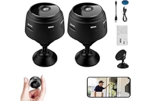 ENDXEDIO Spy Focus Camera,Spyfocus Magnetic Mini Security Camera Outdoor,Camtrix Magnetic Mini Security Camera,Night Vision Motion Detection Security Cam Covert Cameras With App For Home Indoor Outdoor (2pcs)