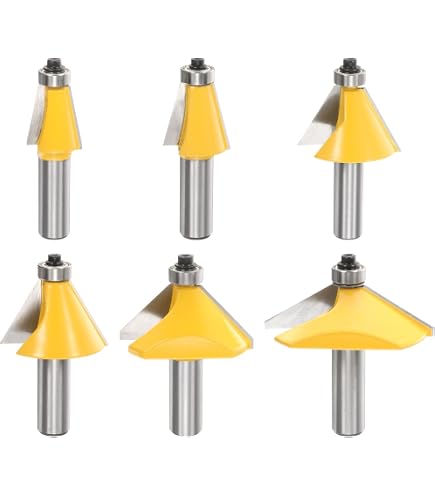 Yonico 1/2 Wavy Edge Forming Router Bit Yonico 1/2 Wavy Edge Forming Router Bit