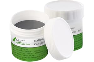 Composé de soudure à froid pour métaux 2 x 100 g [AGT Professional]