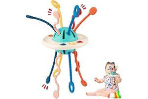 SUEVUT Montessori UFO Spielzeug Baby, Sensorisches Spielzeug Baby 1 Jahr, Baby Toys 12-18 Months, Motorikspielzeug zum Aufhängen, für Jungen Mädchen 1-3 Jahre, Feinmotorik Aktivitäts Spielzeug