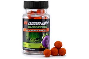Tandem Baits SuperFeed Diffusion Mini Pop-Up Robin Fruit, D'appâts pour carpes, Pêche de la Carpe, Peche, Pop-Ups, Bouillette Carpe, Professionnel Accessoires de Pêche Carpe 12mm 30g