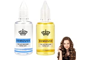 Roinaid 2 Stück Tape Löser für Extensions Extensions Entferner Tape Extensions Löser Bonding Löser für Extensions zum Entfernen von Kleberückständen Kosmetische Haarsysteme Bonding Entfernen