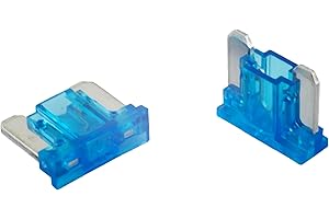 5 szt. SeKi Mini LP Low Profile bezpiecznik płaski 15 A niebieski; bezpiecznik samochodowy 58 V/DC