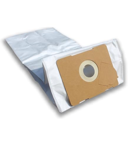 Bolsas De Repuesto Para Aspiradora MisterVac - Pack De 5 Unidades, Compatible Con Kränzle Ventos 25 Nass-Trocken, Fieltro Multicapa