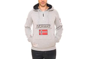 Geographical Norway - Felpa da Uomo Modello Gymclass Ass A 007