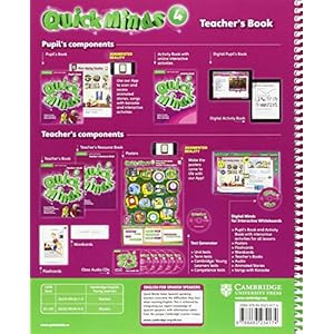 Quick Minds Level 4 Teacher's Book Spanish Edition - 9788483234174