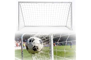Fotbollsnät 3 x 2 m, fotbollsnät av polypropylenfiber för fotbollsmål fotbollsträning sport match (utan mål)