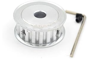 GEEYU ZHaonan-zahnriemenscheibe, 20 Zähne T5 T5-Zeitrillion, Bohrung 5-20mm, Fit W = 10/15 mm, T5-Synchronriemen 20T 20TEETH, T5-Zahnriemenscheibe 20-T5, Genaue Größe