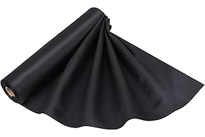 Trimming Shop Black Satin Fabric Roll | 29cmx20m | Luxury & Soft | Silky & Shiny | for Making Chair Sash Bow Wedding Bouquet Décor Apparel, Drapery, DIY Crafts