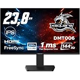 Dexim DMT006 23,8" 144Hz 1ms FHD HDMI VGA HDR Low Blue Light FreeSync Fast IPS Gaming Monit&ouml;r