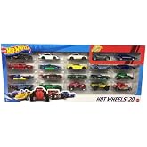 Hot Wheels 20 Li Araba Seti, Oyuncak Arabalar, Renkli, 3+ Yaş