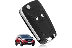 TOALUEA 2 Botones Carcasa Llave para Opel Vauxhall, Coche Cáscara de Llave Plegable para Astra H J Insignia Adam Vectra C Corsa D, Funda Llave Coche para Opel Mokka Zafira Cascada Meriva Karl