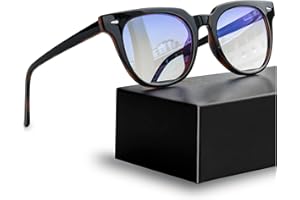 KANASTAL Highly Protective Blue Light Blocking Glasses Gaming (Reducing Headaches and Sleeping Better) Blue Light Filter Suitable for Computer/TV/Mobile Phone - No Prescription