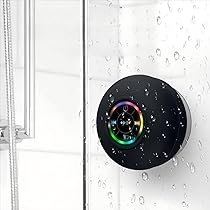 CASSA BLUETOOTH ZAKOTU DOCCIA ALTOPARLANTE IPX7 IMPERMEABILE SPEAKER Luce Led Vivavoce
