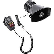 Auto Sirene Hoorn, 12V 120DB 7 Geluiden Voertuig Sirene met Microfoon PA Luidsprekersysteem for Auto Boot Van Vrachtwagen motorfiets RV Auto Sirene Hoorn, 12V 120DB 7 Geluiden Voertuig Sirene met Microfoon PA Luidsprekersysteem for Auto Boot Van Vrachtwagen motorfiets RV