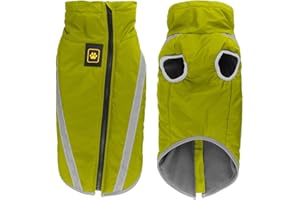 Idepet Wasserdichter Hundemantel Winter Warme Jacke, Winddichte Haustierkleidung Hundejacke Outfit für kleine mittelgroße Hunde mit Geschirrloch XL-6XL