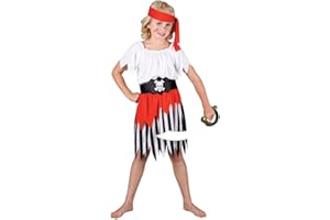 WICKED High Seas Pirate Girl - Kids Costume 3 - 4 lata
