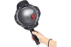 D&F Accessori per immersioni subacquee Fotografia Custodia impermeabile per dome e kit di lenti per filtri (3 in 1 Dome for GoPro)