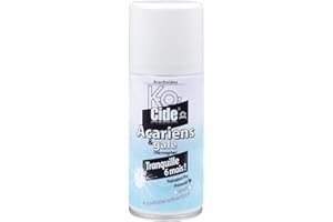 K-O CIDE K-OCIDE - Laque Anti-Acariens et Gale - Pulvérisateur Automatique - spécial infestation - Literies et environnement - 150 ml