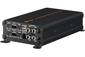 Fosi Audio CA30 Bilförstärkare 4-kanals Klass D, Oberoende Delningsfilter RCA/högnivåingång