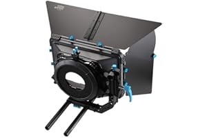 FOTGA DP3000 Pro Swing-away Matte Box Sunshade w/ Donuts for 15mm Rod DSLR Rig 5D II III 7D 6D D90 GH2(M3)