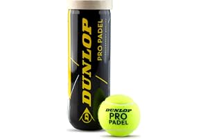 Dunlop Pro Padel Balls paddelboll för tävlingar och turneringar
