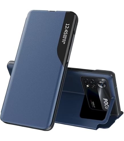 ONEFLOW Business Case Für Poco X4 Pro 5G: Klapphülle Mit Standfunktion, Kartenfach & Magnetverschluss – Schlankes Design Aus PU-Leder Mit 360° Schutz.