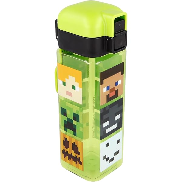 MINCECRAFT Porte-Monnaie Creeper Minecraft Avec Fermeture Éclair - Gadget École Et Voyage