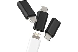 Lightning to USB C Adaptor for iPhone16 15 Pro Charging Adapter (3Pack)for Apple iPad Compatible for Samsung Galaxy Charger Female Cable Type C Male Jack Connector Data Port Android Converter WASRUYI